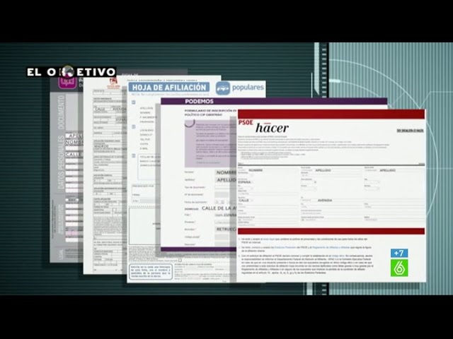 afiliarse a un partido politico en españa