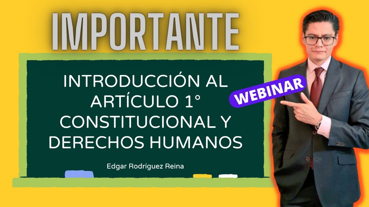 articulo 1 de los derechos humanos en mexico
