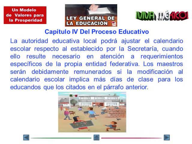 articulo 51 de la ley general de educacion