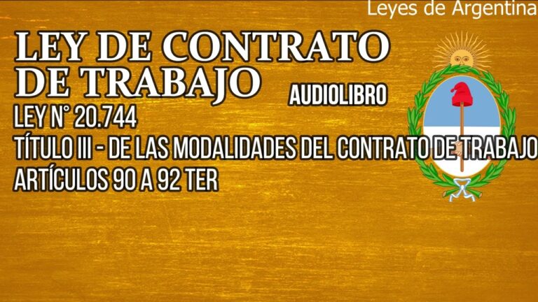 articulo 92 de la ley del trabajo