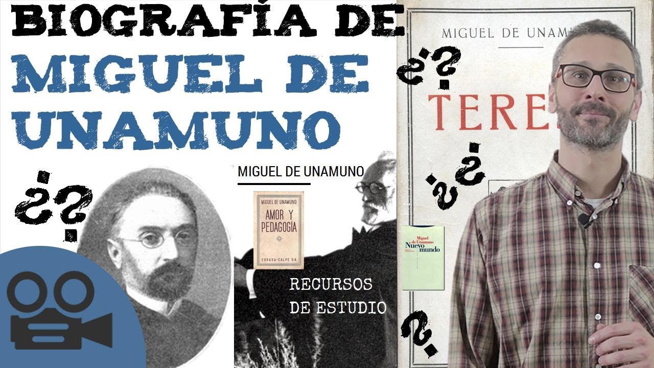 biografia de miguel unamuno y sus obras