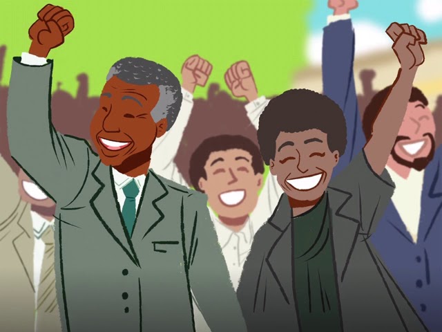 biografia de nelson mandela corta para niños