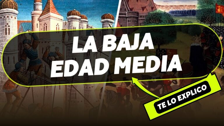 caracteristicas generales de la baja edad media