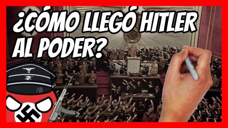 como llegó hitler al poder en alemania
