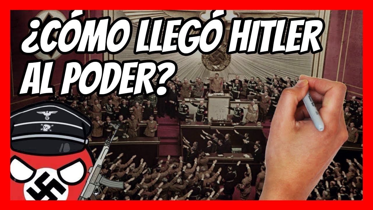como llegó hitler al poder en alemania