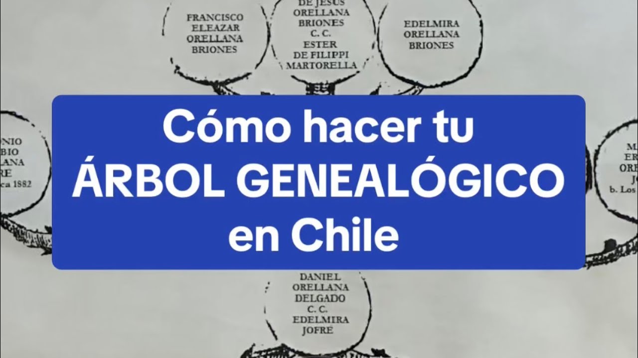 como saber quienes fueron mis antepasados en chile