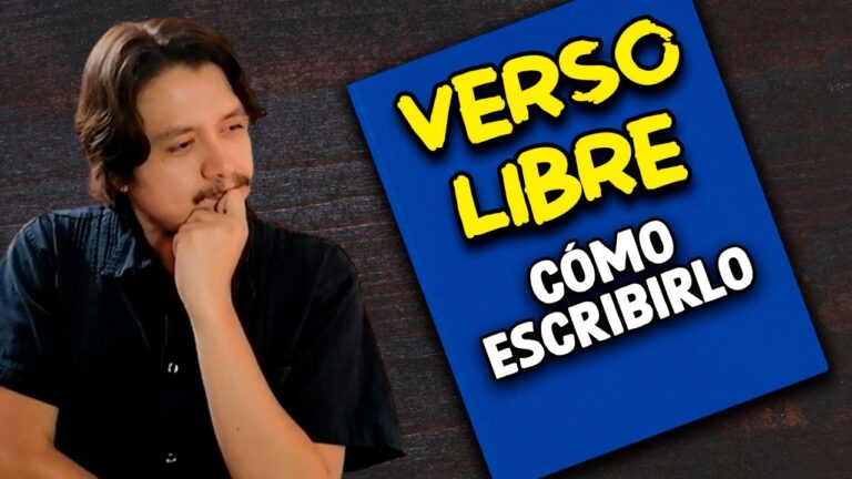 como se escriben los versos de un poema