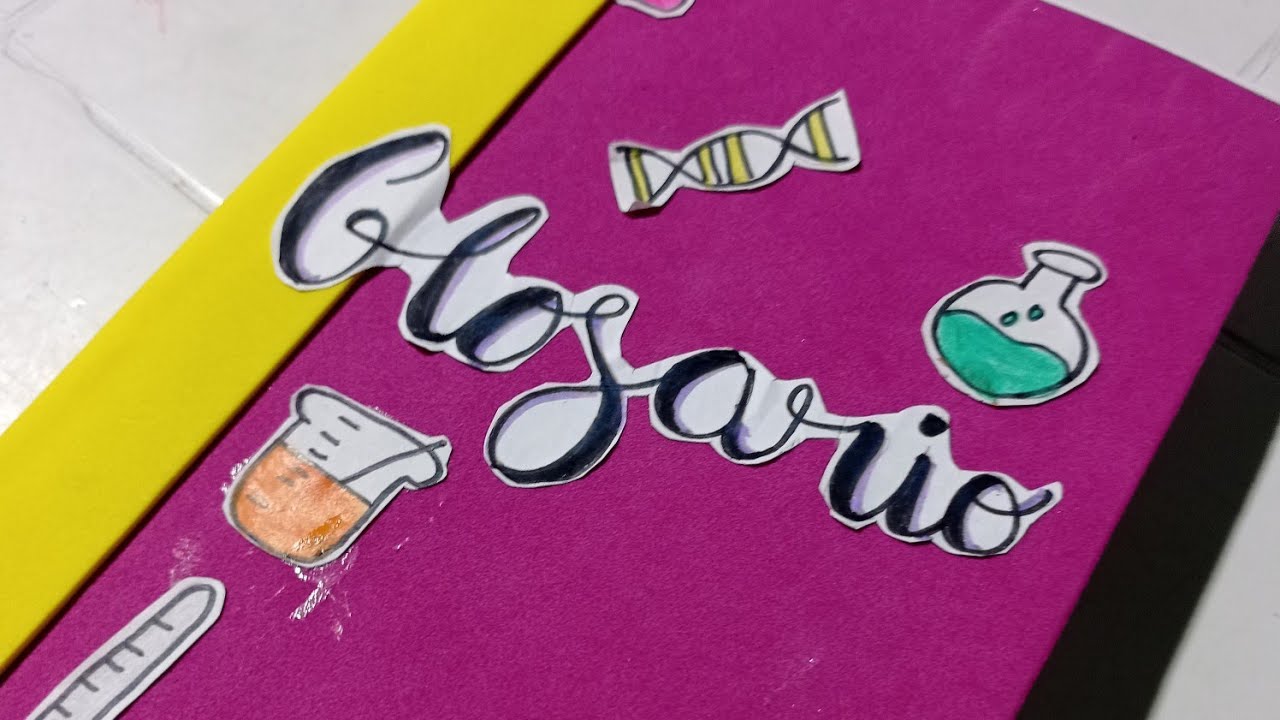 como se realiza un glosario de terminos