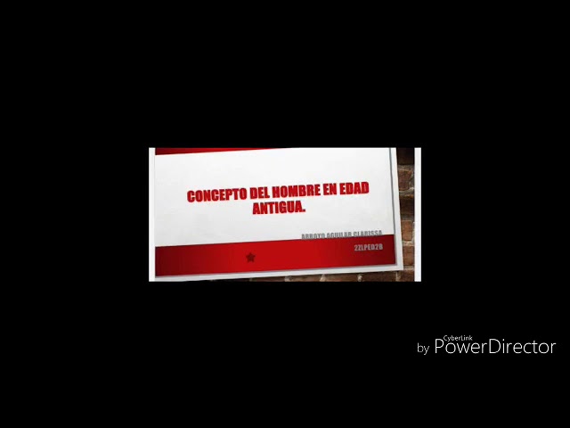 concepto del hombre en la edad antigua