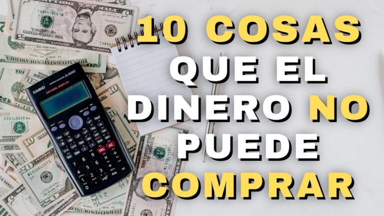 cosas que no se pueden comprar con dinero