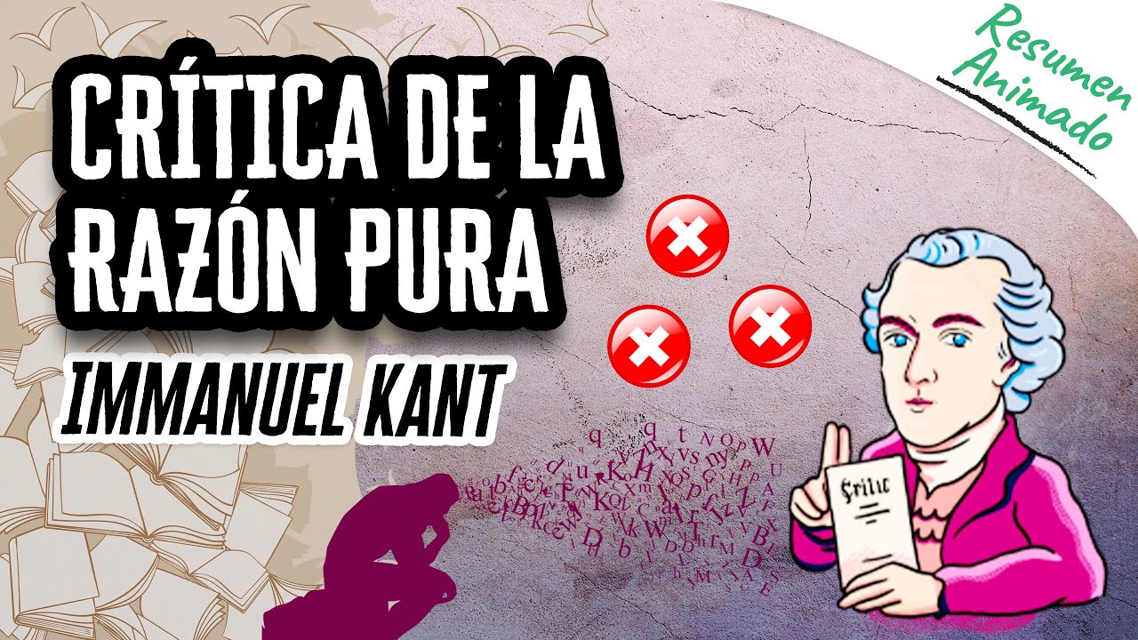 critica de la razon pura kant explicacion