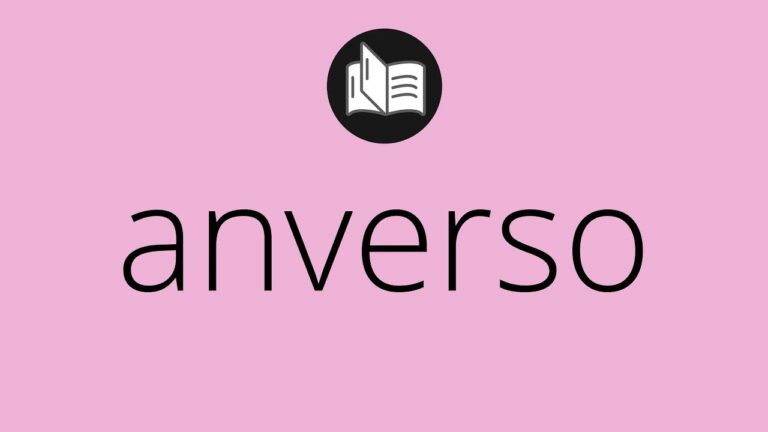 cual es el anverso de un sobre