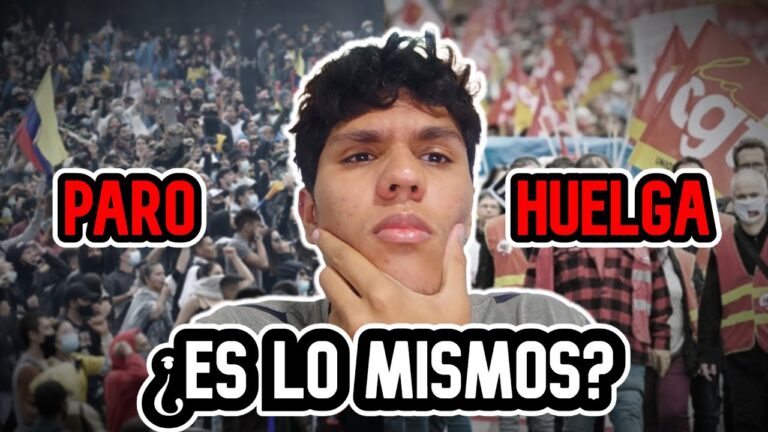 cual es la diferencia entre huelga y paro