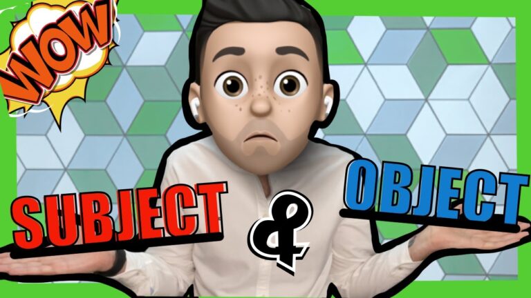 cual es la diferencia entre sujeto y objeto