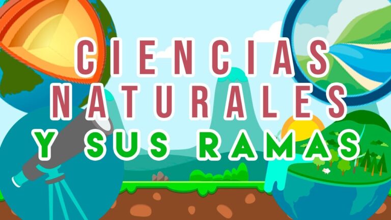 cuáles son las ciencias naturales y que estudia cada una