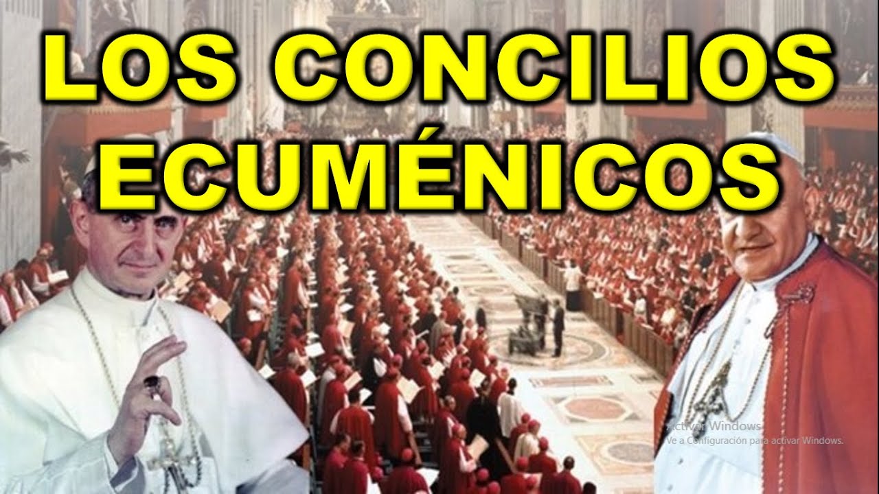 cuáles son los concilios de la iglesia catolica