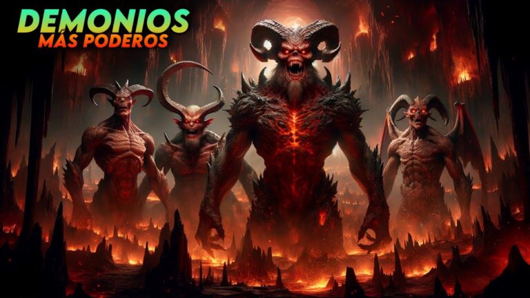 cuales son los nombres de los 7 demonios