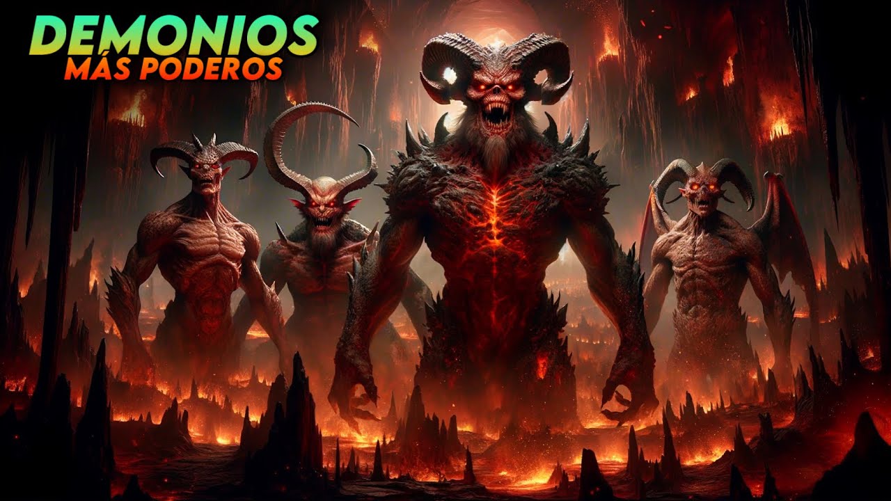 cuales son los nombres de los 7 demonios