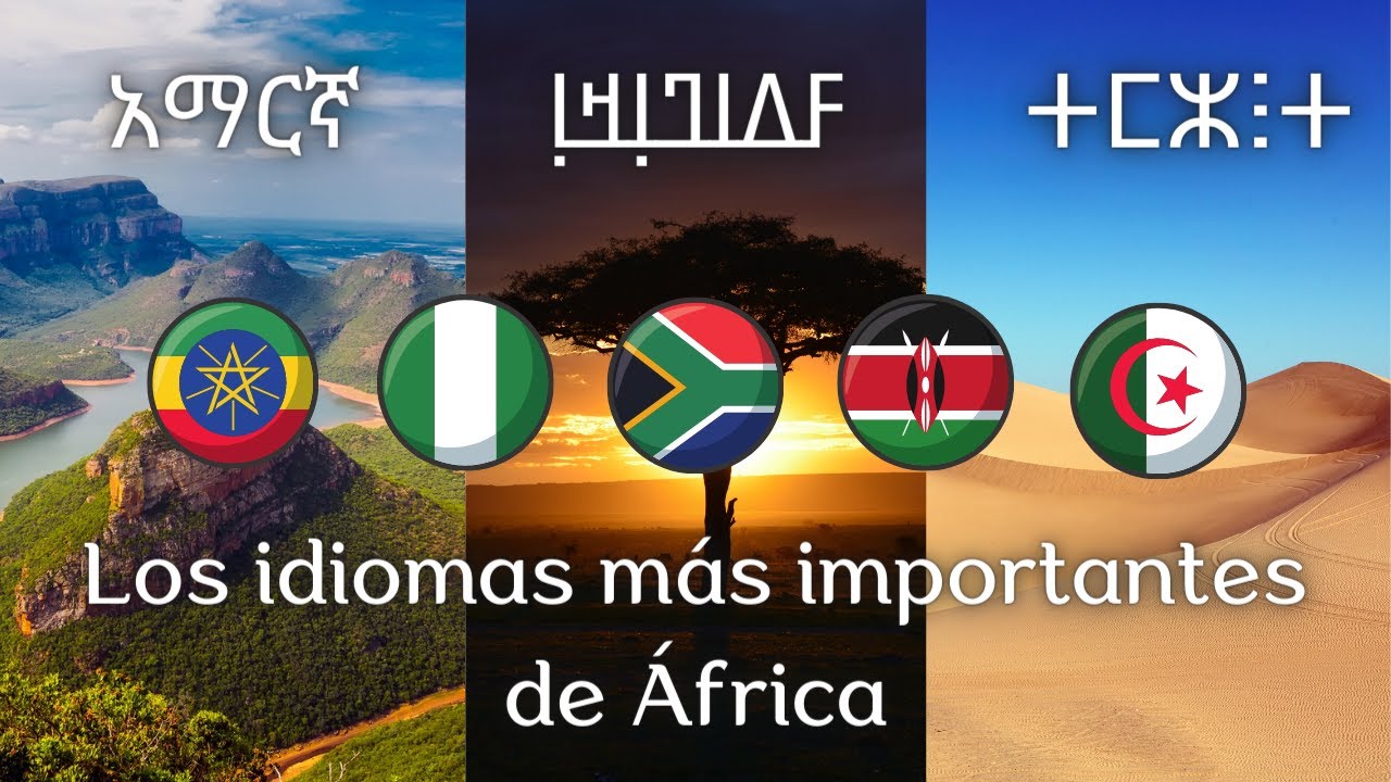 cuantas lenguas se hablan en africa y cuales son