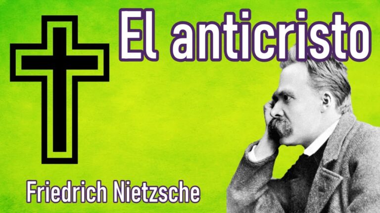 de que trata el anticristo de nietzsche