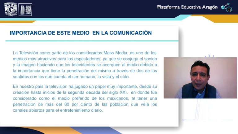 definicion de television como medio de comunicacion