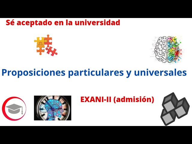 diferencia entre lo universal y lo particular