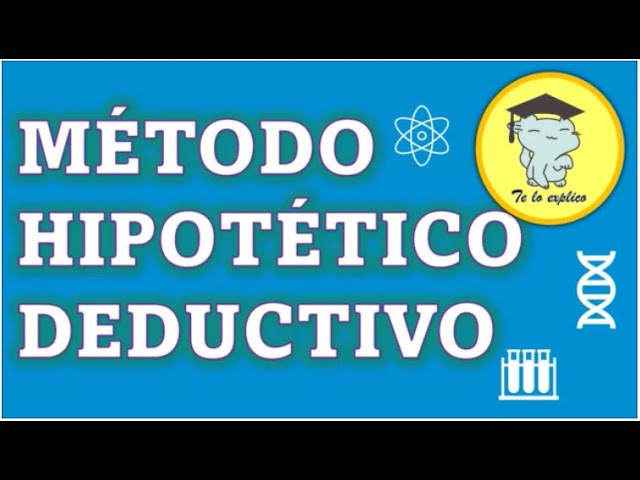 diferencia entre metodo cientifico y metodo hipotetico deductivo