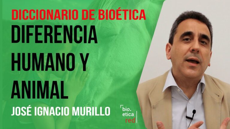 diferencia entre un ser humano y un animal