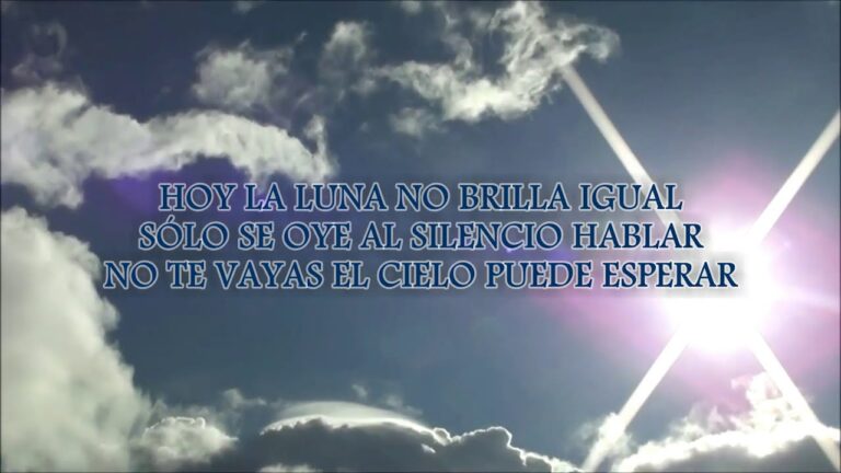el cielo puede esperar letra tierra santa