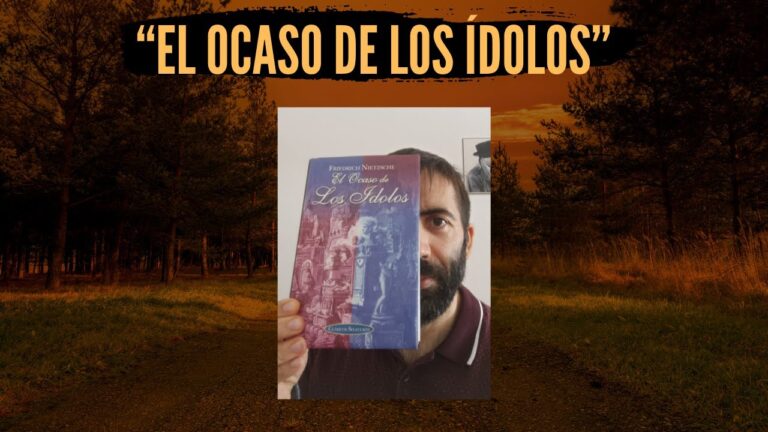 el crepusculo de los idolos friedrich nietzsche resumen