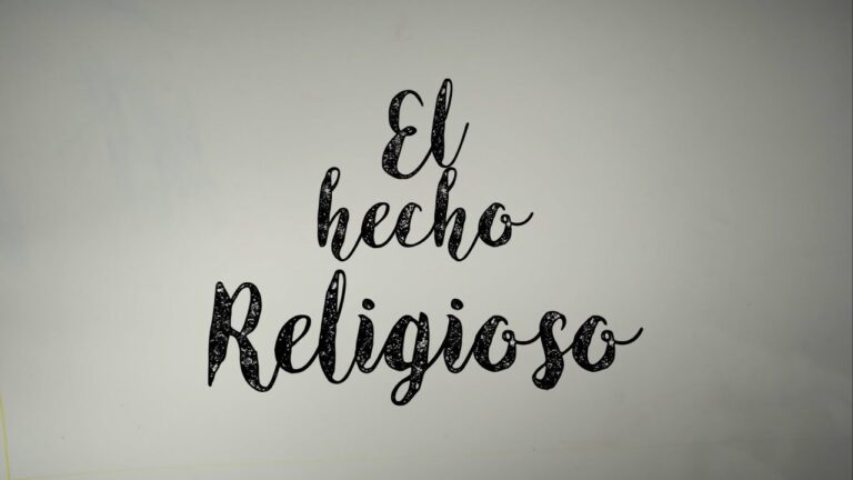 el hecho religioso y el hecho cristiano