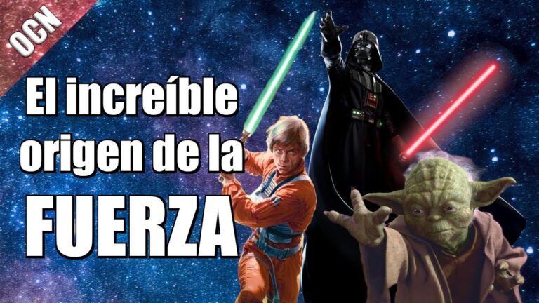 el origen de la fuerza star wars