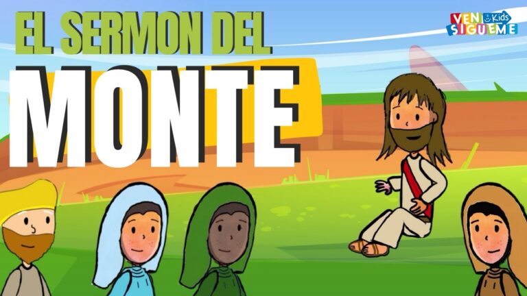 el sermon de la montaña para niños