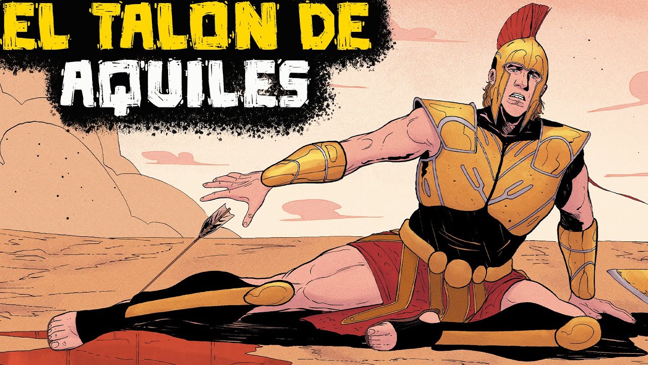 el talon de aquiles y la guerra de troya