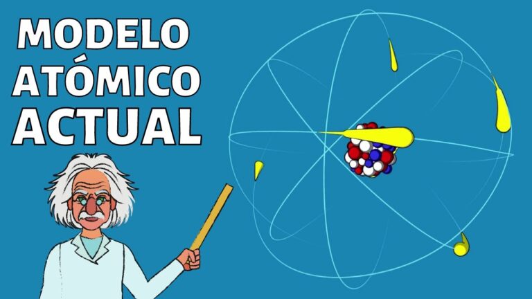 en que consiste el modelo actual del atomo