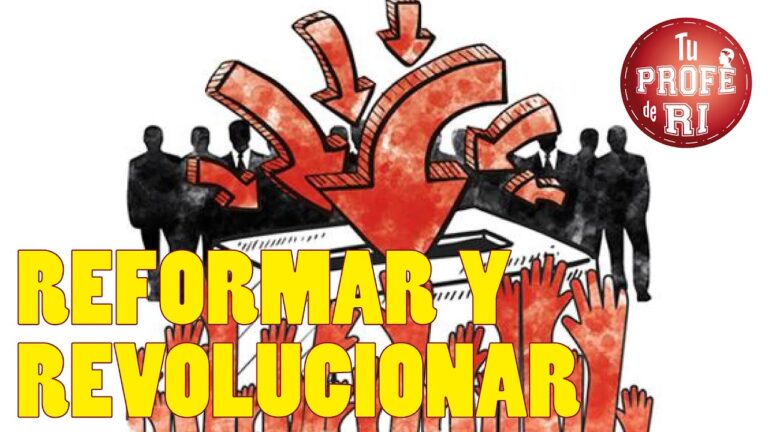 en que se diferencia una revolucion de una reforma
