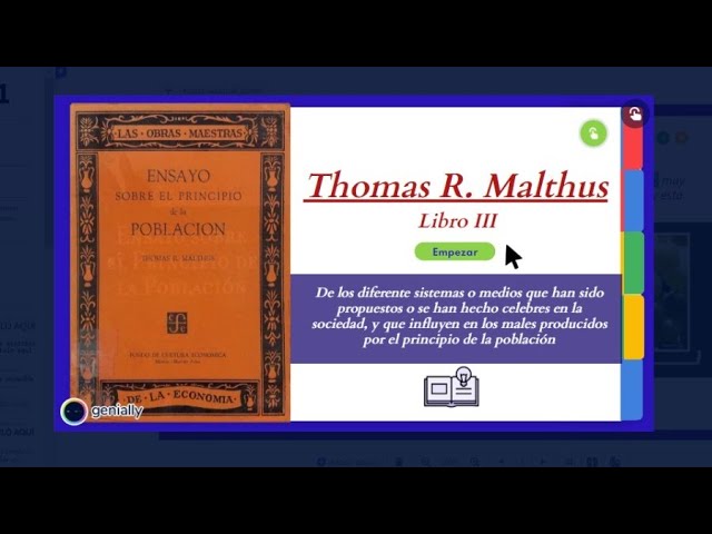 ensayo sobre el principio de la población