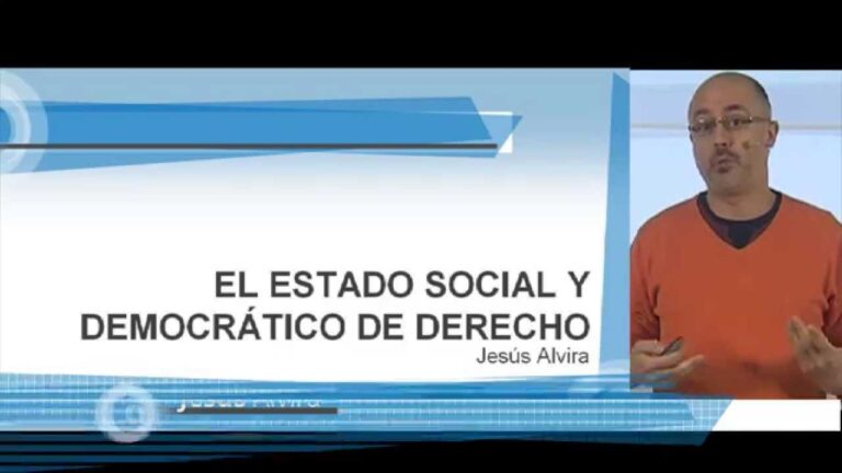 estado social y democratico de derecho definicion