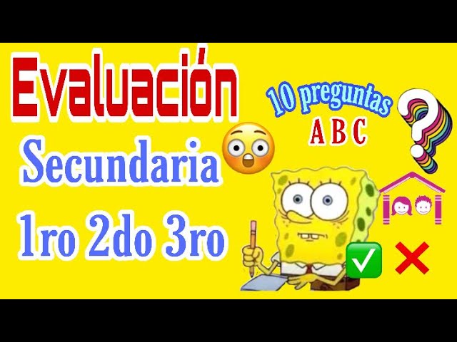 examen de educacion fisica tercero de secundaria