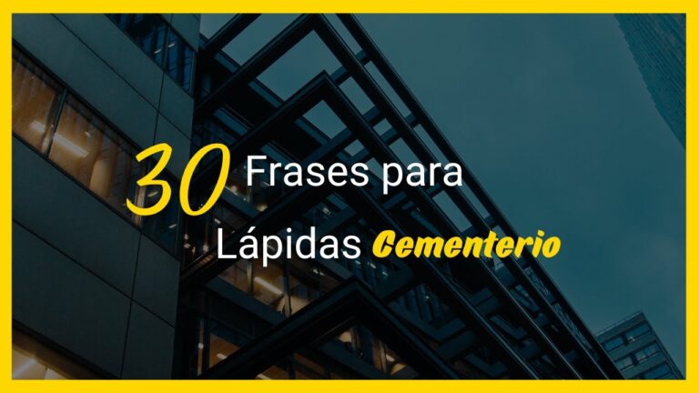 frase que se pone en las lapidas