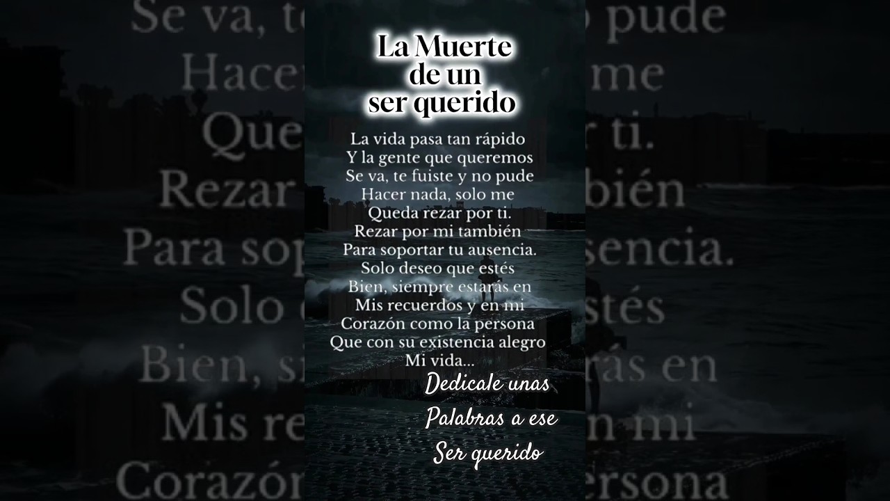 frases de despedida a un ser querido