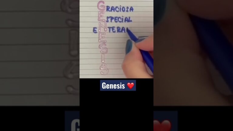 genesis es nombre de mujer o de hombre
