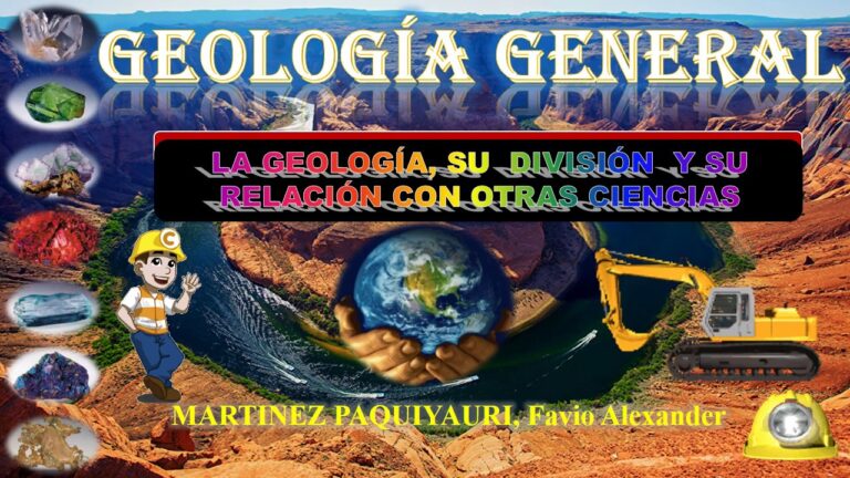 geologia y su relacion con otras ciencias