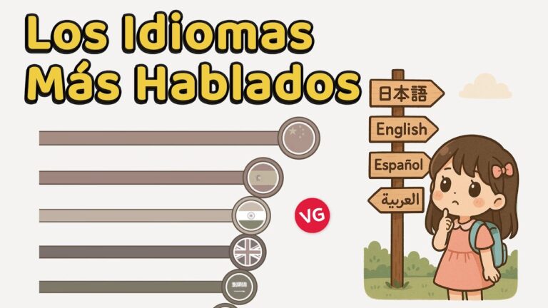 grafica de las lenguas mas habladas en el mundo
