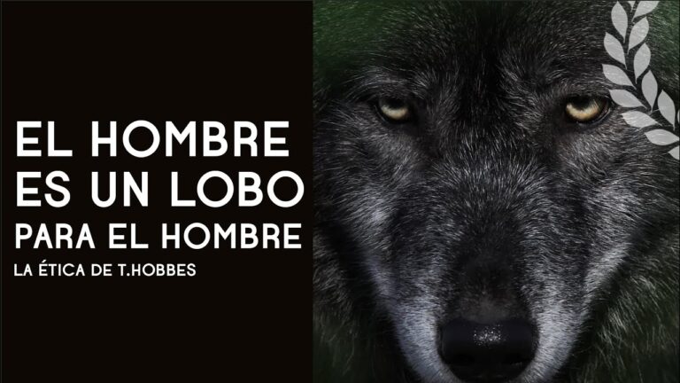 hobbes el hombre es un lobo para el hombre