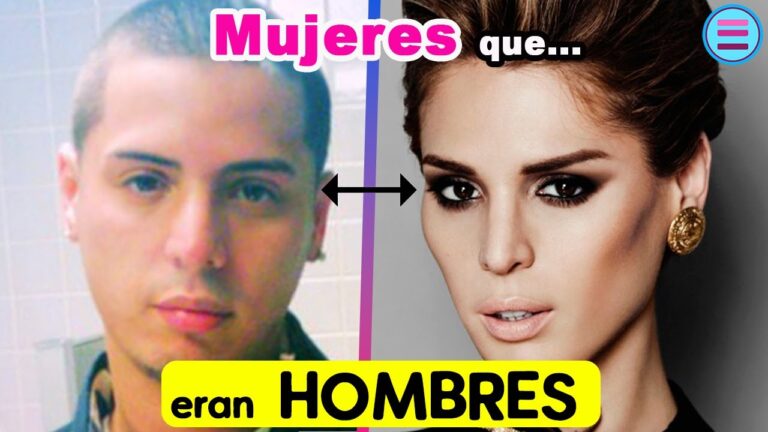hombres que se convirtieron en mujeres antes y después