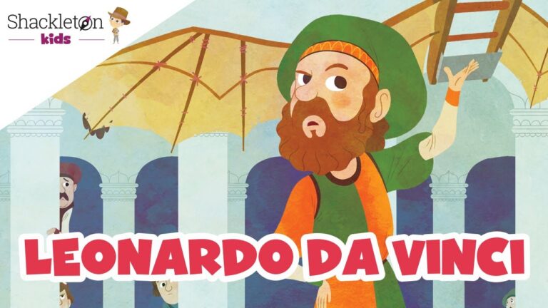 inventos de leonardo da vinci para niños