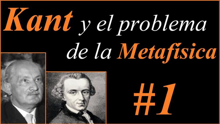 kant y el problema de la metafísica