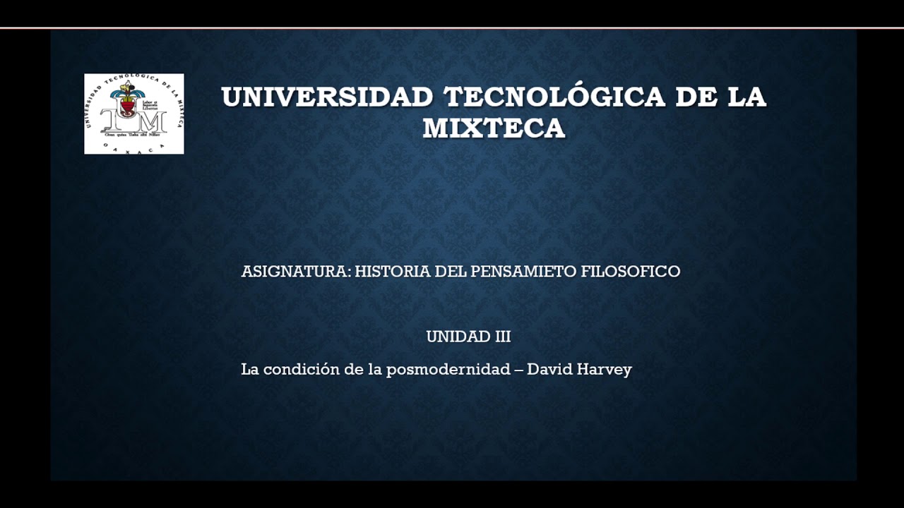 la condicion de la posmodernidad david harvey