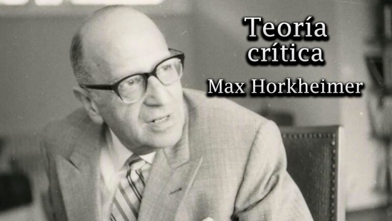 la funcion social de la filosofia horkheimer